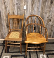 Vintage Wooden Chairs (2)