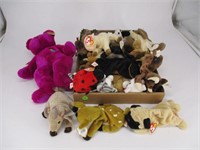 Lot of First Series Beanie Babies