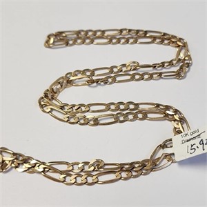 $4800 10K  15.93G 26" Necklace