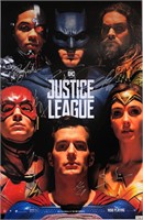 Autograph Justice League Poster