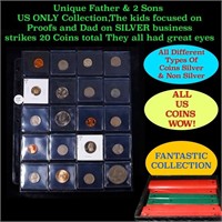 Unique Father & 2 Sons US ONLY Collection,The kids