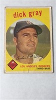 Baseball MLB 1959 Topps #244 Dick Gray Dodgers