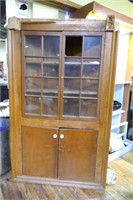 Antique Primative Corner Cabinet