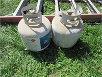 Pair of 15lb propane cylinders-Empty