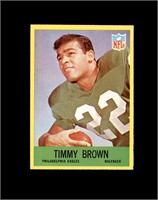 1967 Philadelphia #136 Timmy Brown NRMT+