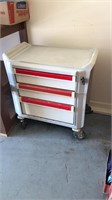 Rolling tool cart w/ drawers