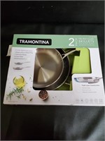 Tramontina 2 Pack Skillet Stainless Steel Cookware
