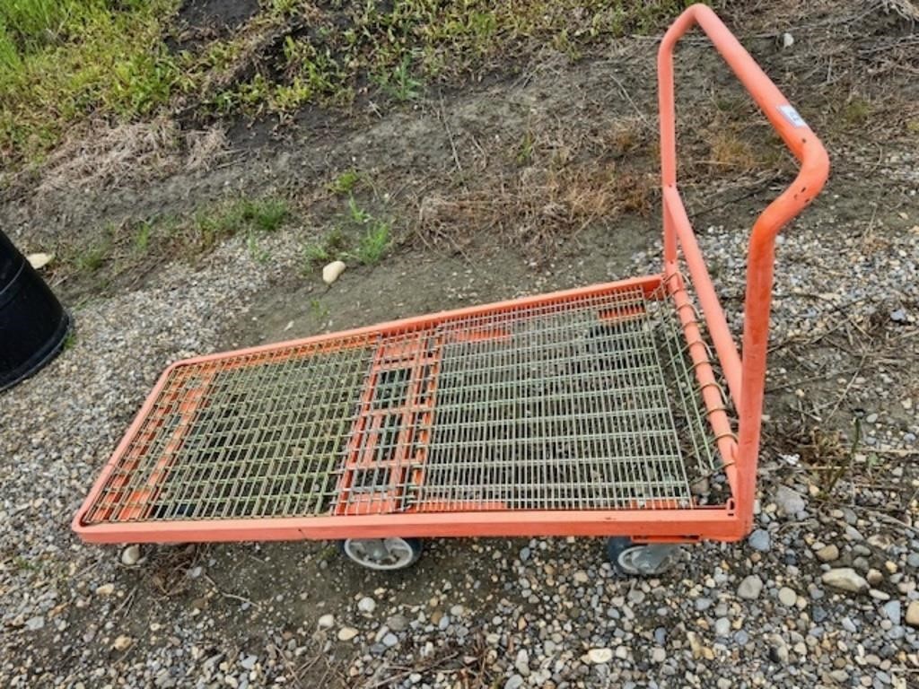 Orange Hand Cart