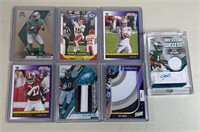 7pc Star, RC & Relic NFL Football Cards