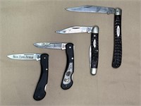 (4) CASE FOLDING POCKET KNIVES