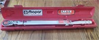 SNAP ON CLICK TYPE TORQUE WRENCH