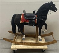 Rocking Horse Full Size Maker Signed