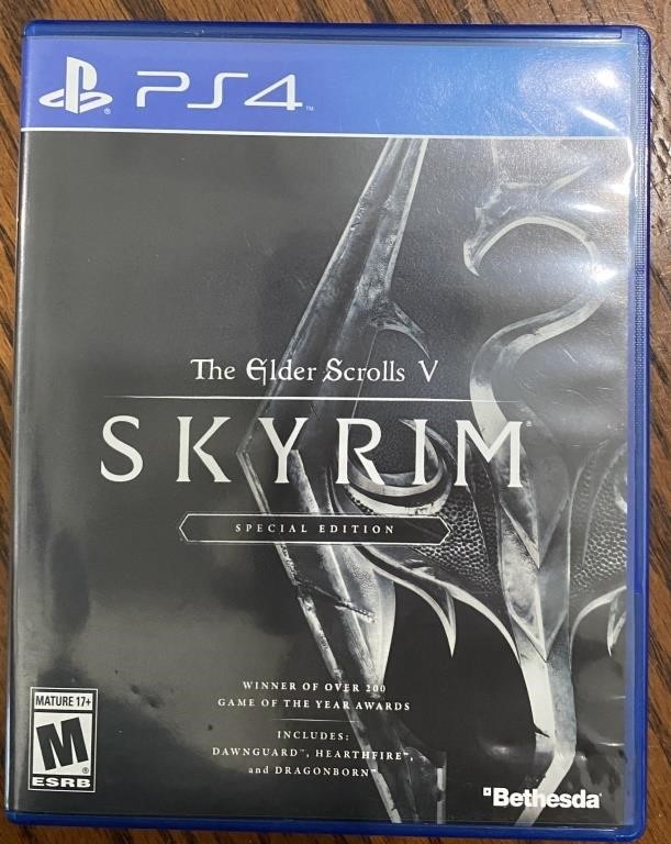 PS4 SKYRIM VIDEO GAME