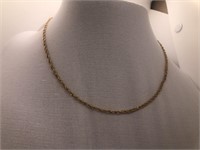 14K Italy necklace