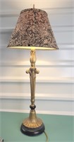 Tall Table Lamp Round Shade