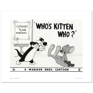 Who's Kitten Who? Limited Edition Giclee from Warn