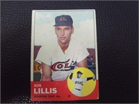 1963 TOPPS #119 BOB LILLIS HOUSTON COLT 45'S