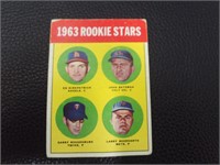 1963 TOPPS #386 1963 ROOKIE STARS VINTAGE