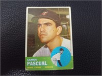 1963 TOPPS #220 CAMILO PASCUAL TWINS