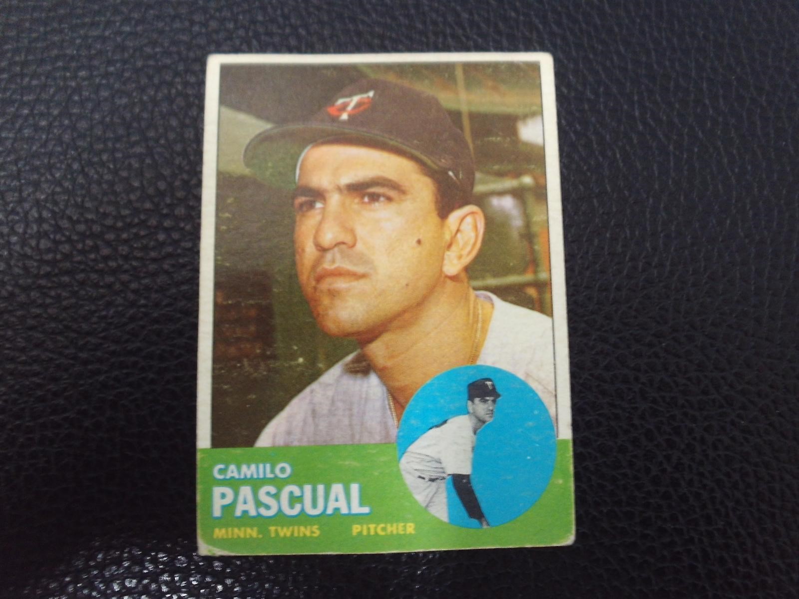 1963 TOPPS #220 CAMILO PASCUAL TWINS