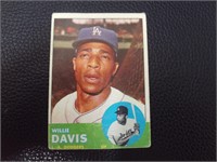 1963 TOPPS #229 WILLIE DAVIS DODGERS