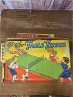 Vintage Deluxe Table Tennis Game