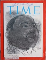 Martin Luther King Jr. Signed Time Magazine