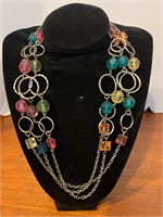 Multicolor Long Necklace