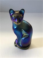 5" Cat Signed SK Fenton QVC Special