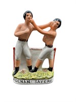 Heenan & Sayers Staffordshire Boxing Figure