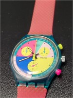 1991 Flash Arrow SCl 100 chromo Swatch watch