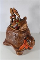 Vintage Original Tortoise & Hare Cookie Jar