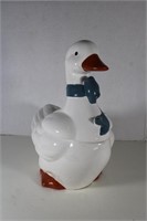 Vintage Goose Cookie Jar 13 1/2 x 11 x 7 1/2