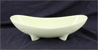 Vintage Hull Pottery Console Footed Bowl