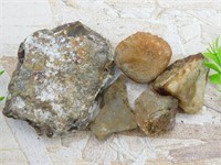 MIXED LOT ROCK STONE LAPIDARY SPECIMEN