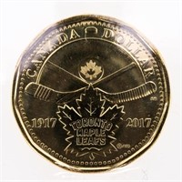 Canada 2017 Toronto Maple Leafs $1 MS66 ICCS