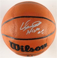 Dominique Wilkins Signed Wilson Basketball Inscrib