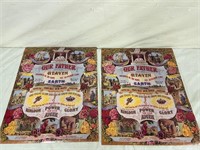 Lot of 2 Our Father prayer posters