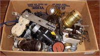Box of lighting and electrical Hardware
