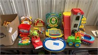Toddler toys , Fisherprice garage , toys!