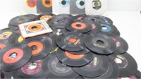 Collection of 45 Records ABC Paramount, Decca,