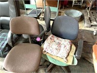(3) Office Chairs