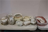 VASES, TEAPOTS, PITCHER & SERVING DISHES