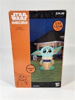 STAR WARS MANDALORIAN 5' INFLATABLE GROGU NIB