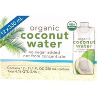 Kirkland Organic Coconut Water 11.1oz  12pk