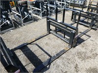 Unused 48" Skid Steer Fork Attachment