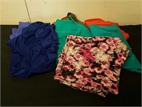 Size large leggings and tank tops