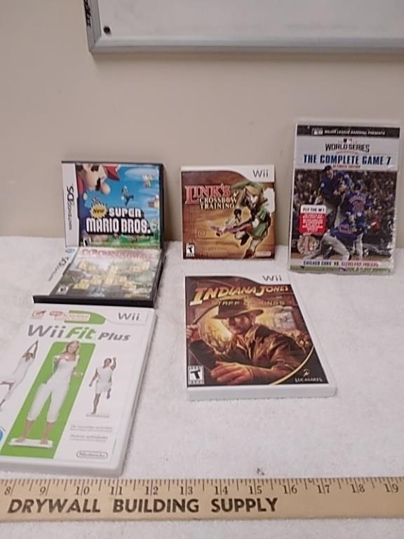 Group of Nintendo DS / Wii games