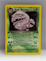 Pokemon 1999 1st Edition Dark Weezing Holo 14