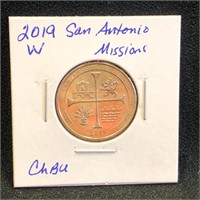 2019W San Antonio Missions National Park Quarter